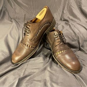 John Varvatos Italian leather Oxford Size 11
